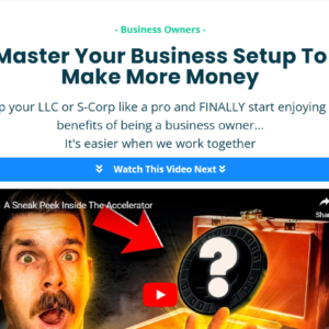 Evan Van Auken – Business Setup Accelerator