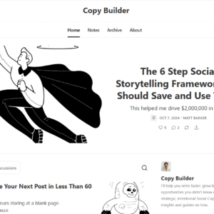 The Copy Builders By Matt Barker